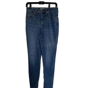 Madewell Curvy High Rise Skinny Crop Jeans in‎ Lander Wash 28”